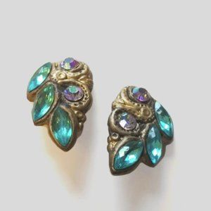 Vintage Clip-On Earrings ~ Handmade Austra…